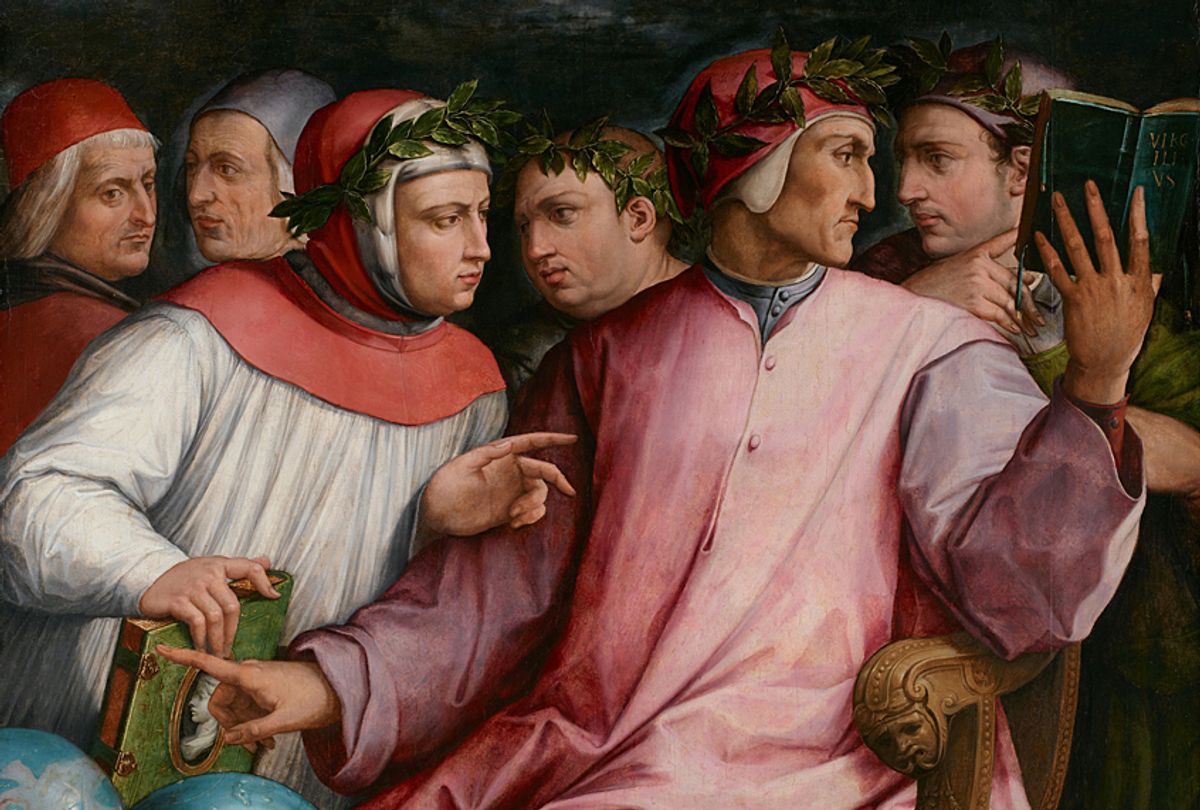 "Six Tuscan Poets" - Giorgio Vasari (Wikimedia)