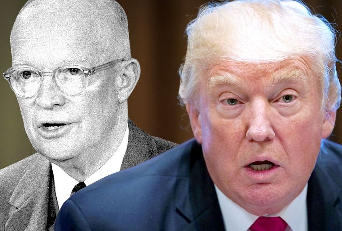 Dwight D. Eisenhower; Donald Trump (AP/Getty/Salon)