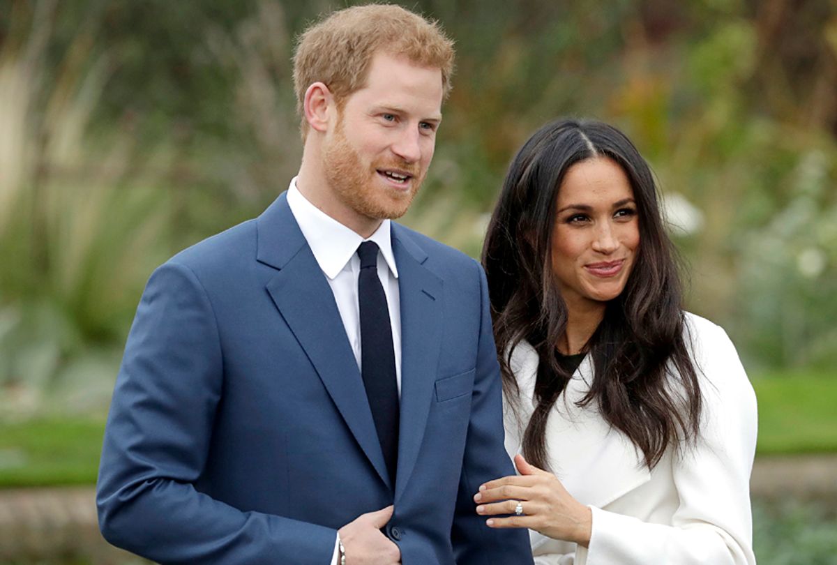Prince Harry and his fiancee Meghan Markle (AP/Matt Dunham)