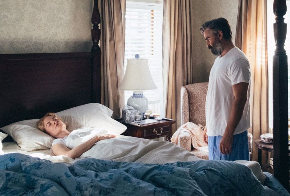 Nicole Kidman and Colin Farrell in "The Killing of a Sacred Deer" (A24)