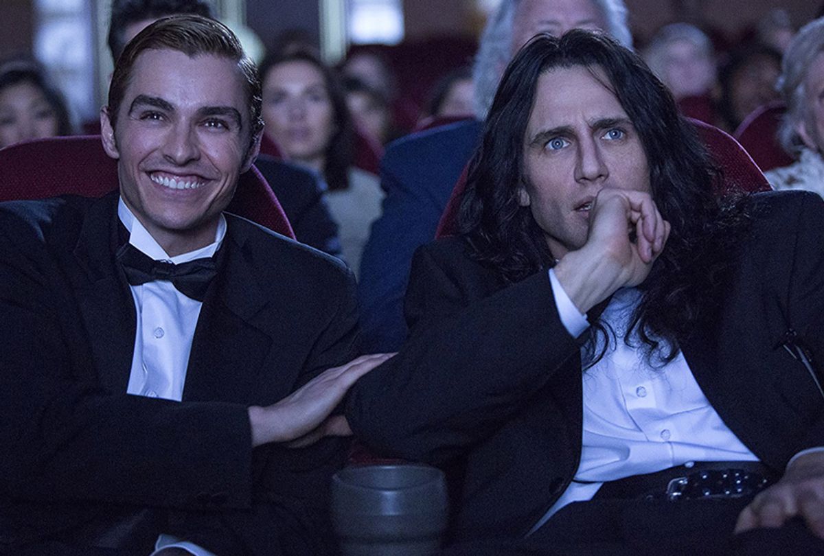 Dave Franco and James Franco in "The Disaster Artist" (A24)