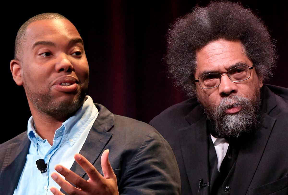 Ta-Nehisi Coates; Cornel West (Getty/Anna Webber/AP/Richard Shotwell/Photo montage by Salon)