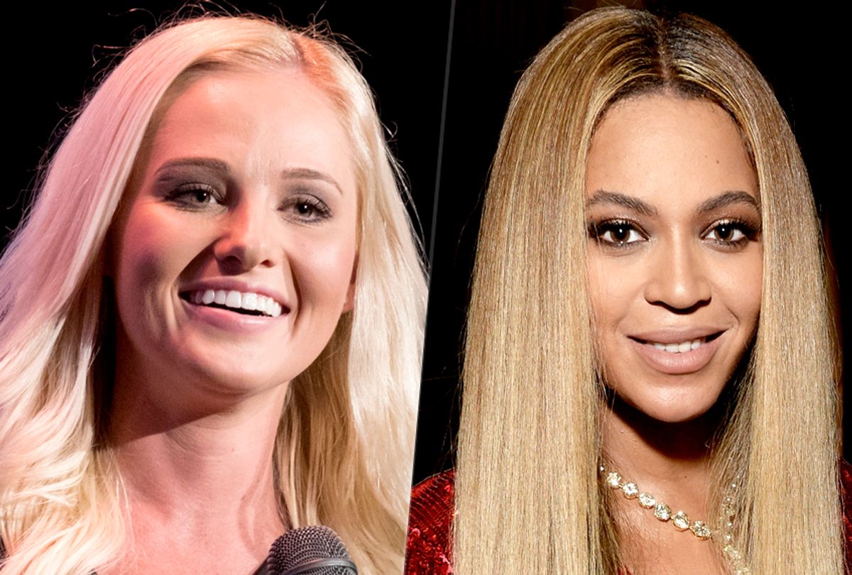 Tomi Lahren; Beyonce (AP/Colin Young-wolff/Getty/Michael Kovac)