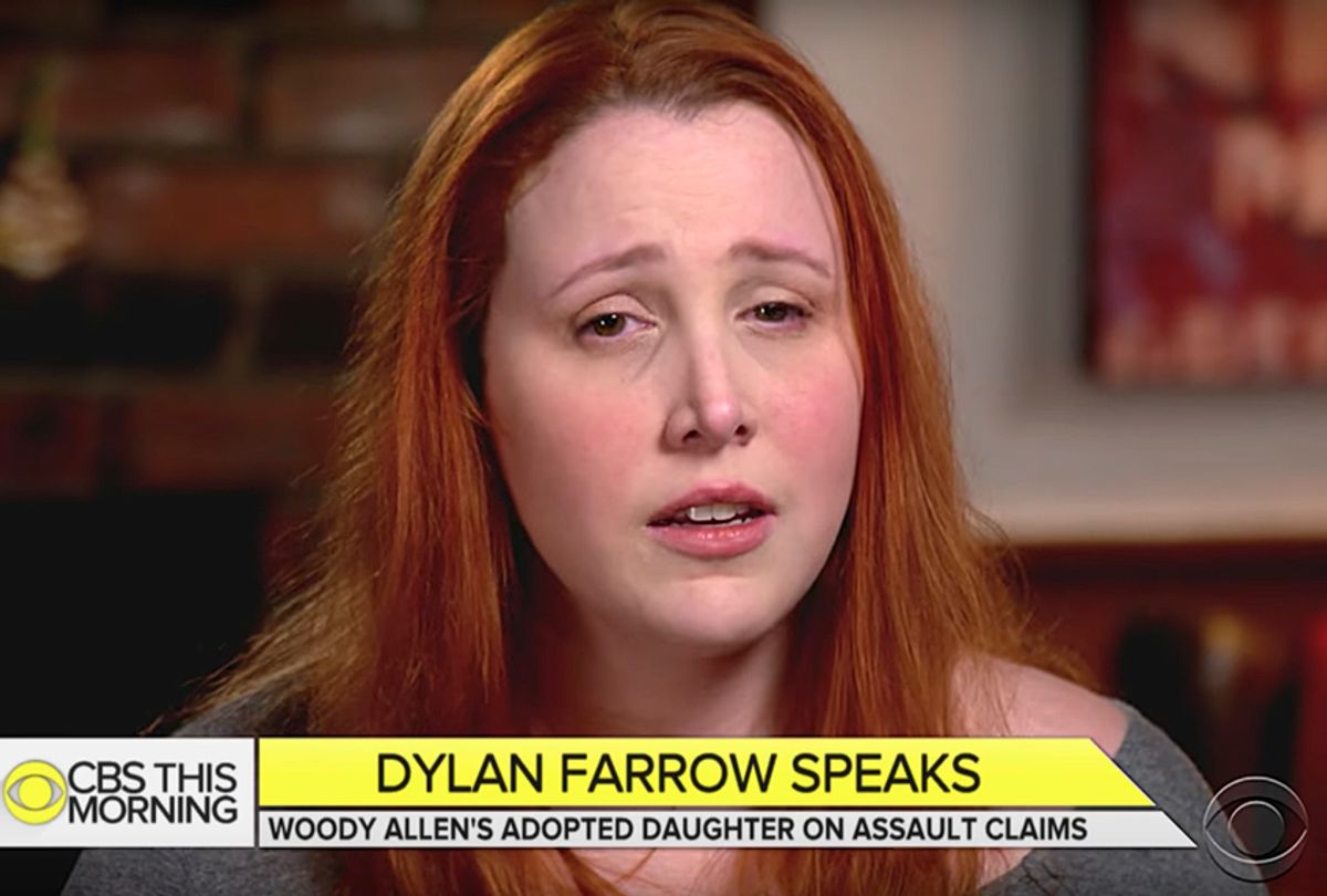 Dylan Farrow on "CBS This Morning" (YouTube/CBS This Morning)