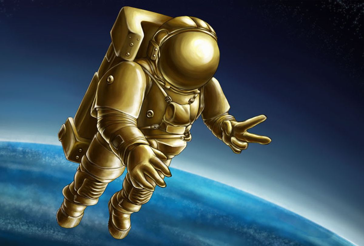 Golden Astronaut (Salon/Ilana Lidagoster)