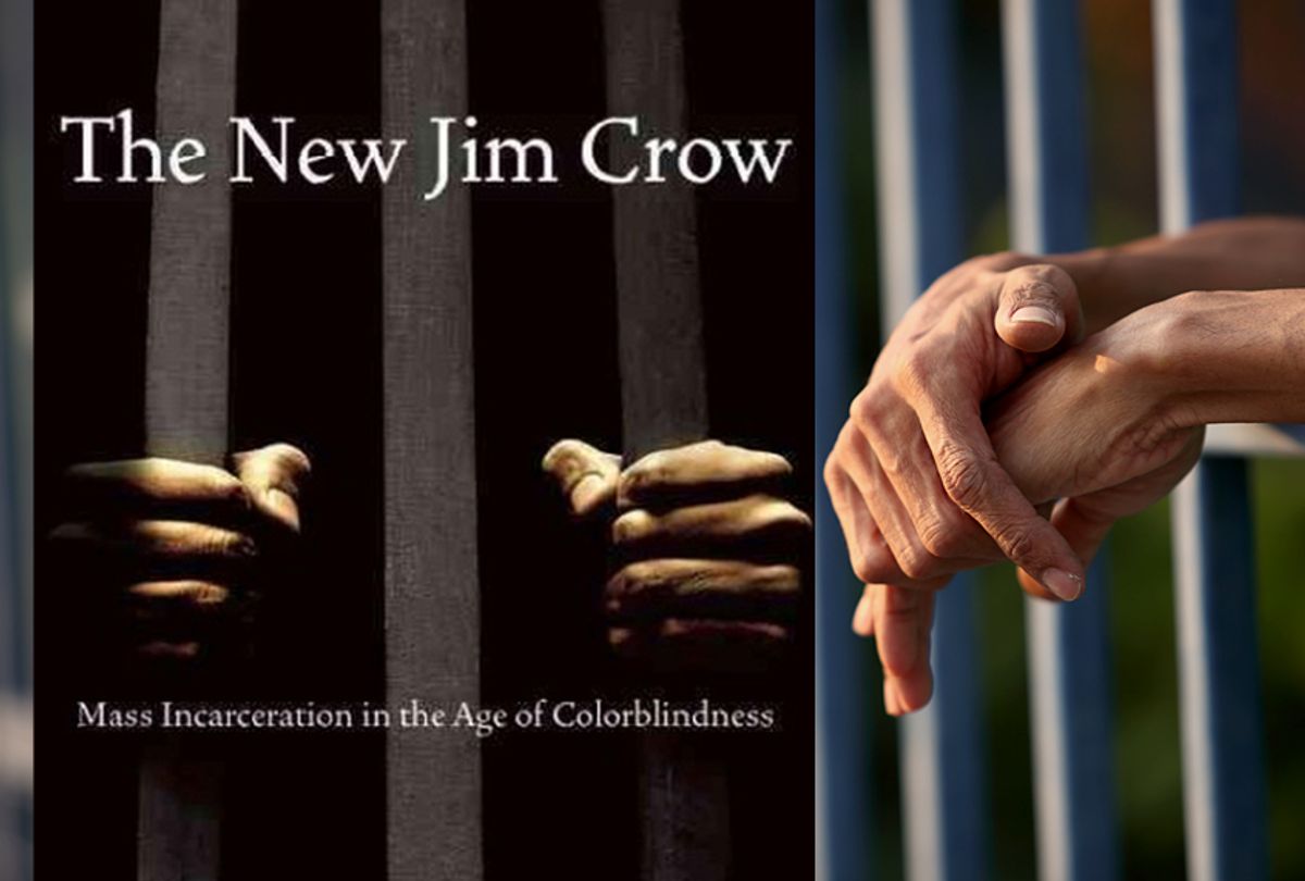 The New Jim Crow: Mass Incarceration in the Age of Colorblindness by Michelle Alexander (The New Press/Shutterstock)