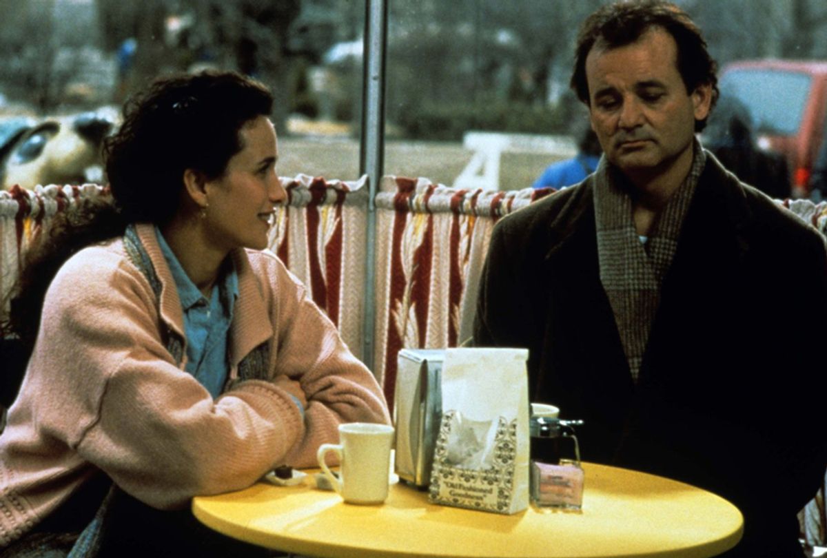 Andie MacDowell and Bill Murray in "Groundhog Day" (Columbia Pictures)