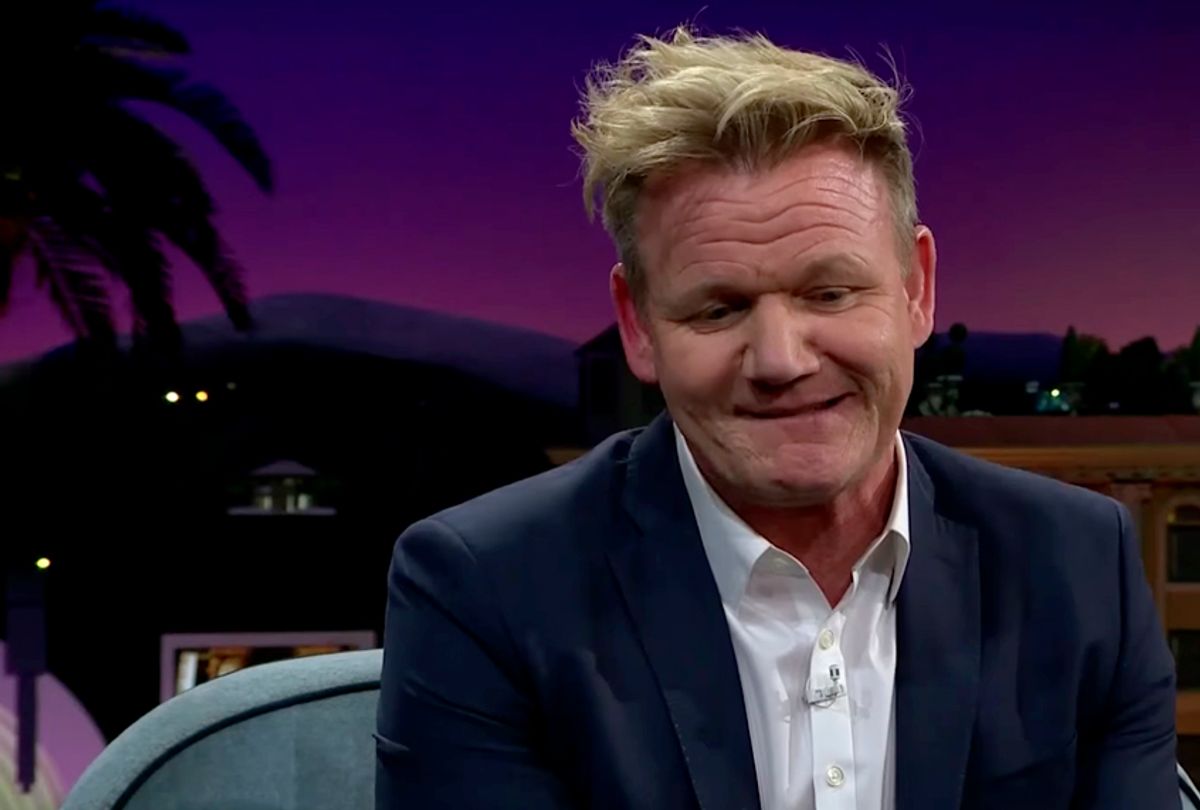 Gordon Ramsay on "The Late Late Show with James Corden" (YouTube/The Late Late Show with James Corden)