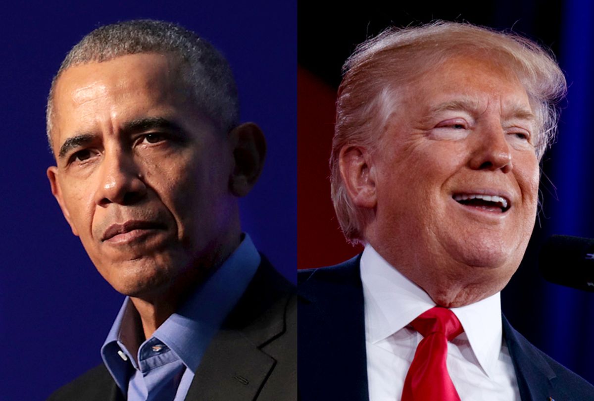 Barack Obama; Donald Trump (Getty/Scott Olson/AP/Evan Vucci)