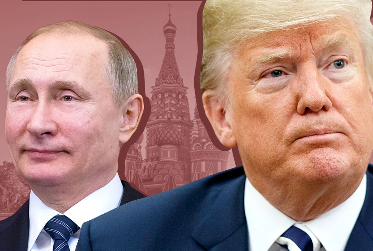 Vladmir Putin; Donald Trump (AP/Getty/Salon)