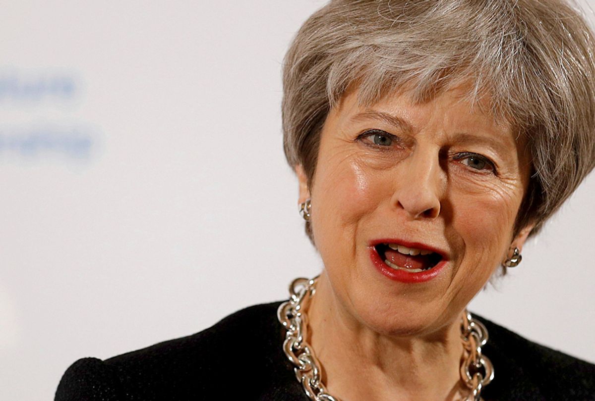 Britain's Prime Minister Theresa May (AP/Peter Nicholls)