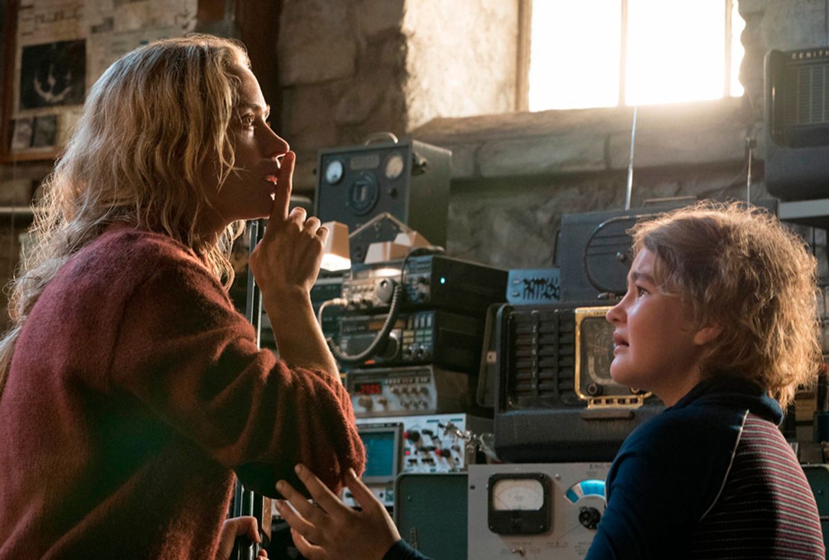 Emily Blunt and Millicent Simmonds in "A Quiet Place" (Paramount Pictures)