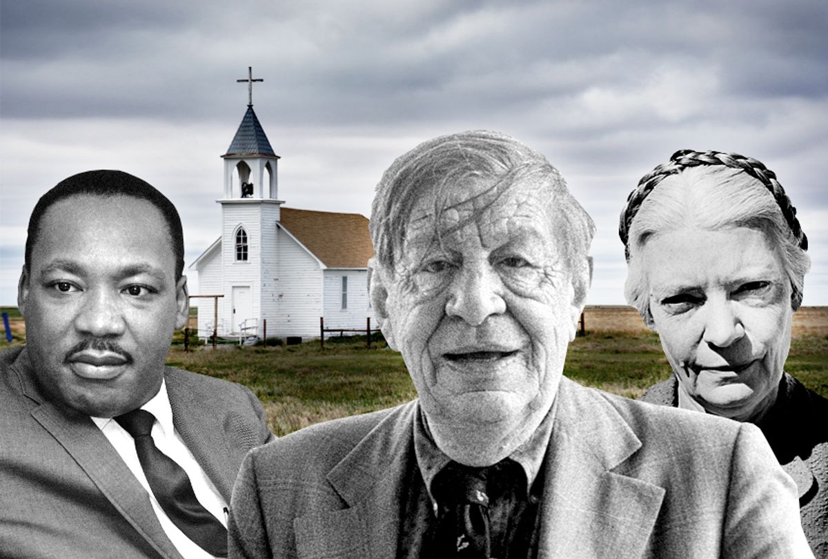 Dr. Martin Luther King Jr.; W.H. Auden; Dorothy Day (AP/Getty/Salon)