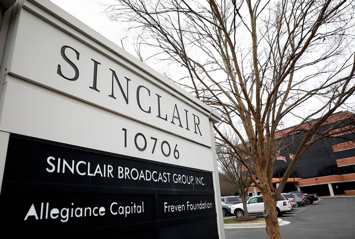 The headquarters of the Sinclair Broadcast Group,  in Hunt Valley, Maryland. (Getty Images)