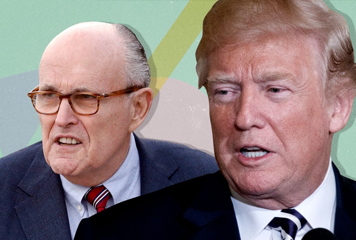 Rudy Giuliani; Donald Trump (AP/Getty/Salon)