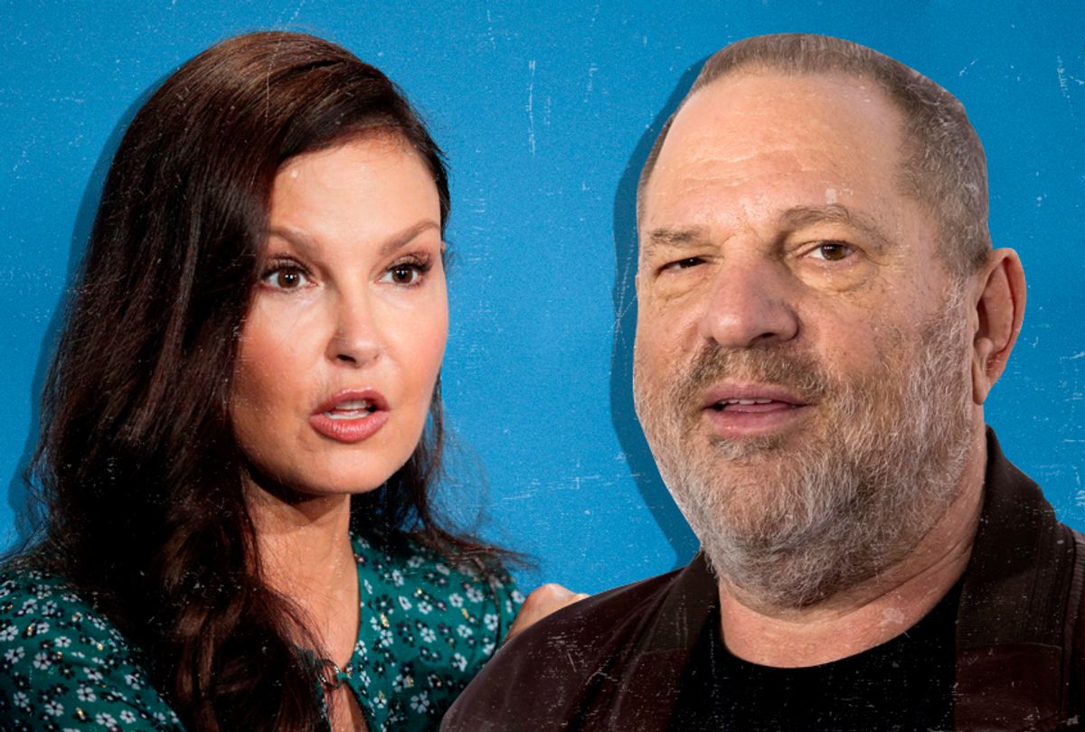Ashley Judd; Harvey Weinstein (AP/Jae C. Hong/Charles Sykes)