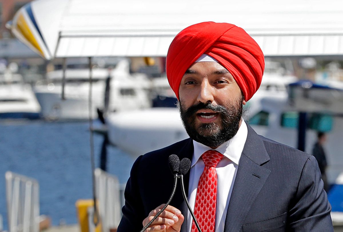 Navdeep Bains, Canada's Minister of Innovation, Science and Economic Development (AP/Ted S. Warren)