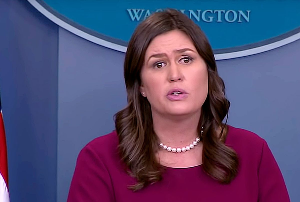 Sarah Huckabee Sanders (YouTube/The White House)