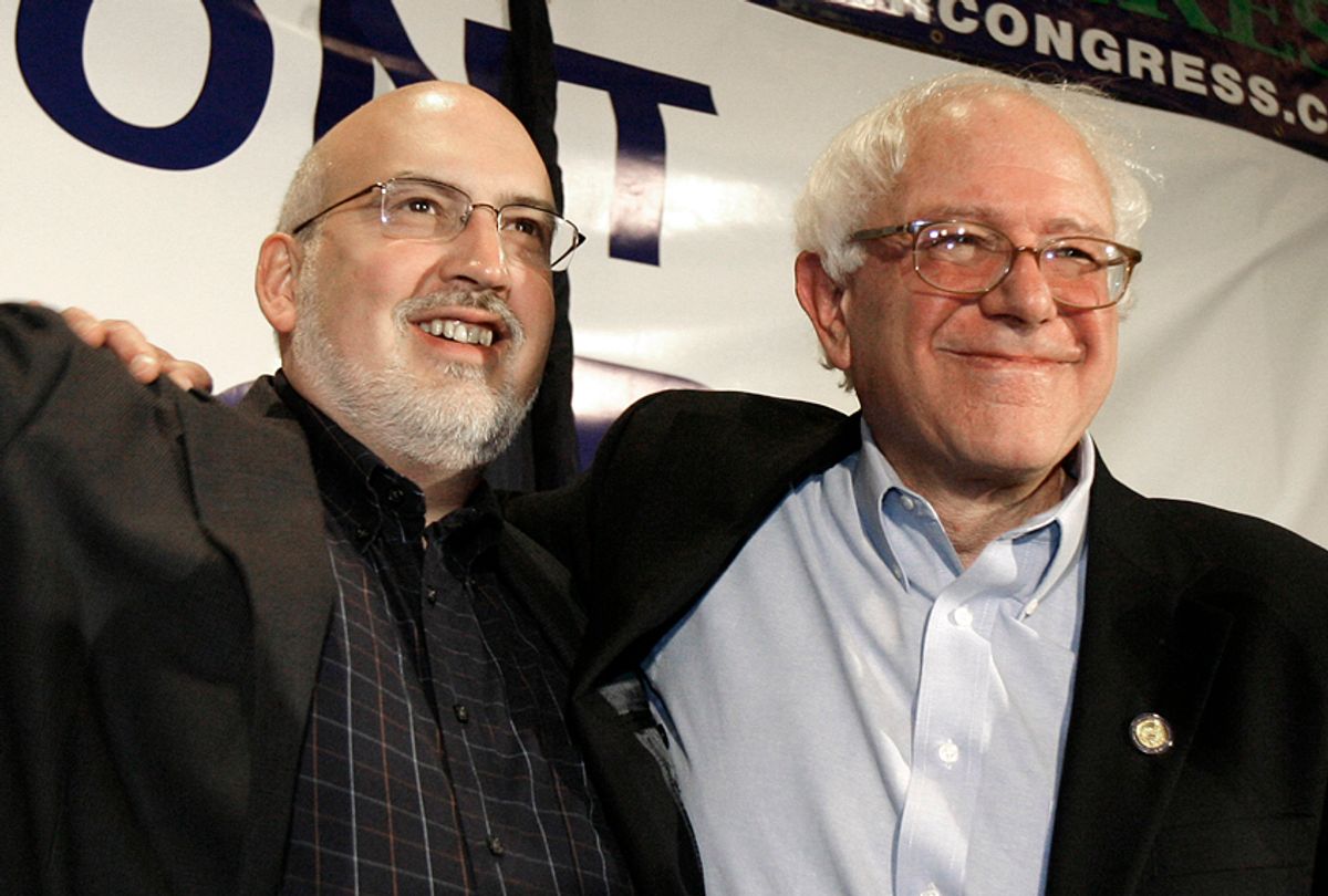 Jeff Weaver, Bernie Sanders (AP/Toby Talbot)