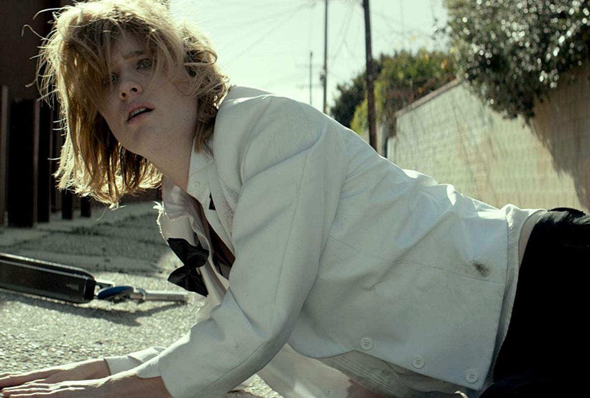 Mackenzie Davis in "Izzy Gets the F*ck Across Town" (LA Film Festival)