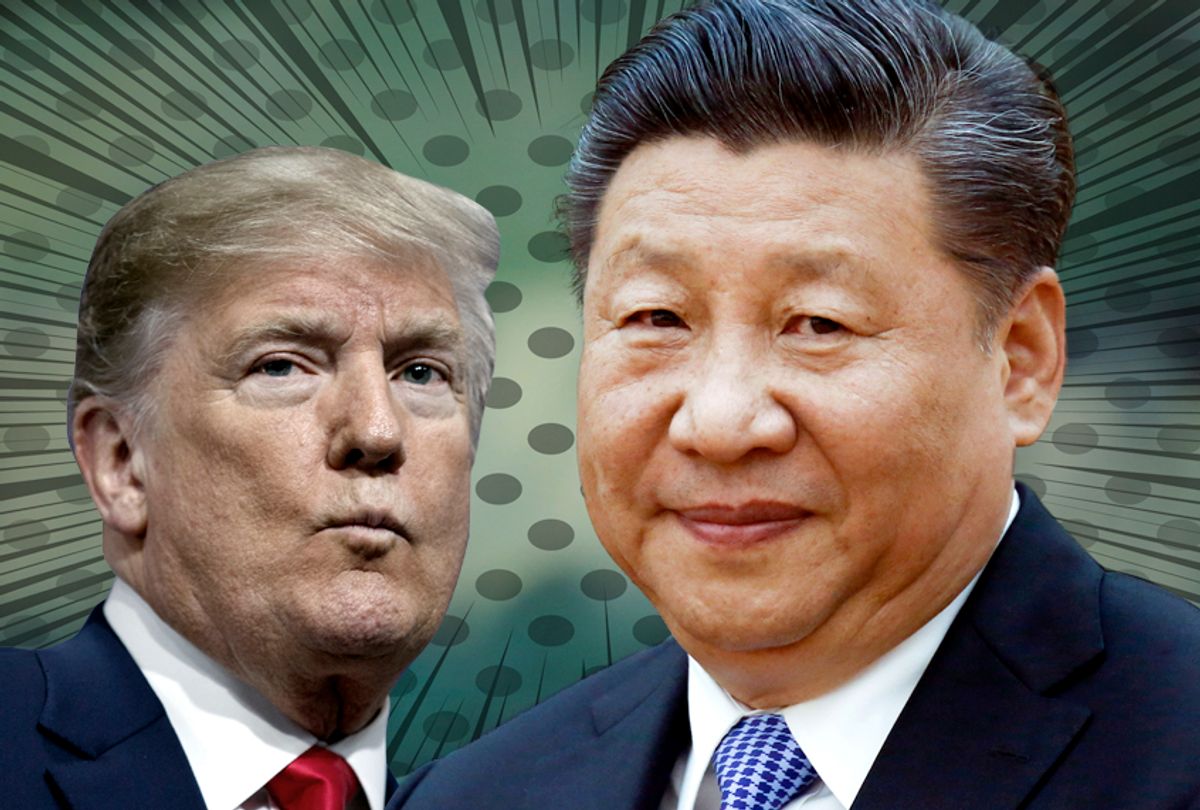 Donald Trump; Xi Jinping (AP/Getty/Salon)