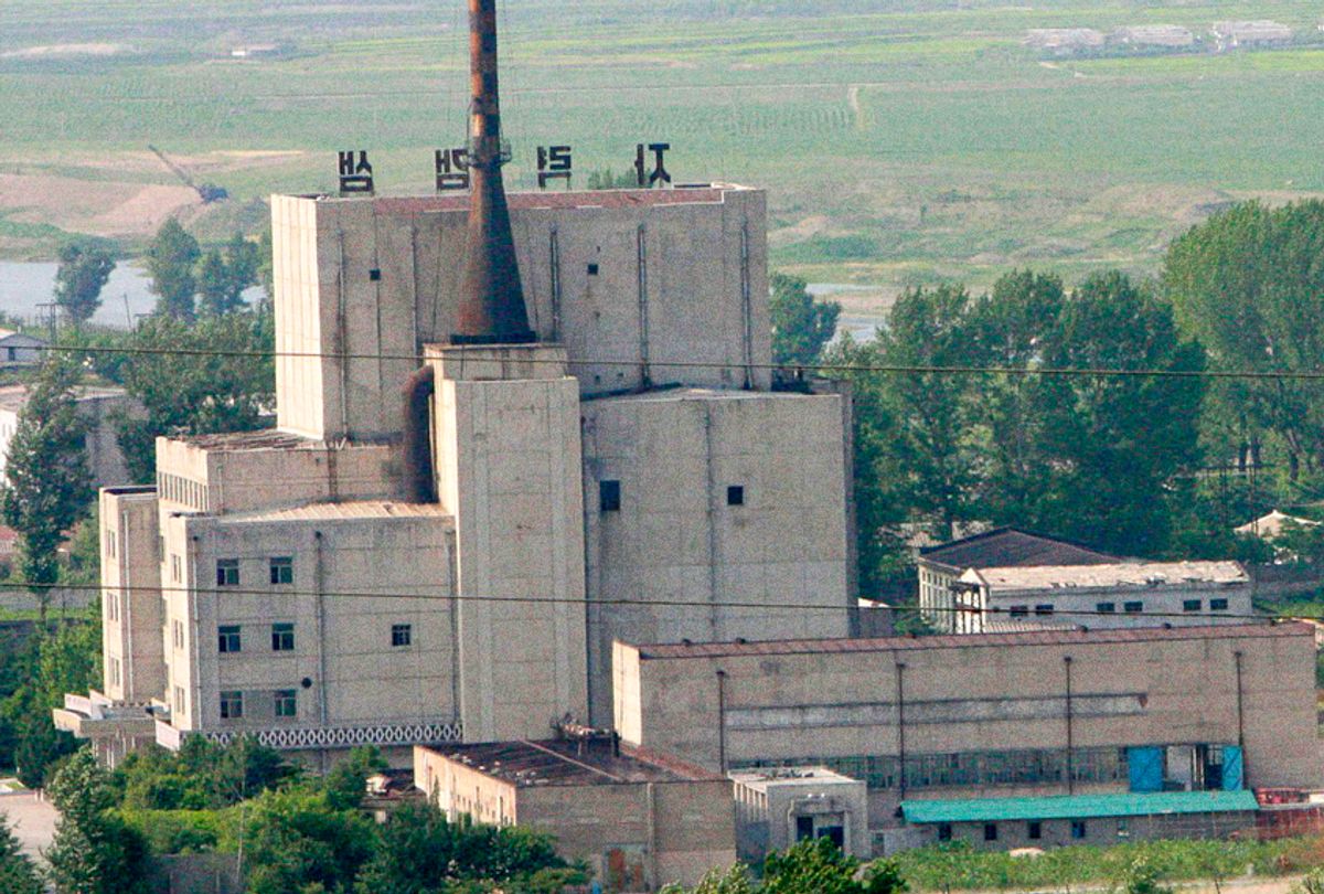North Korea's Yongbyon Nuclear Scientific Research Center which is being expanded. (AP/Xinhua, Gao Haorong)