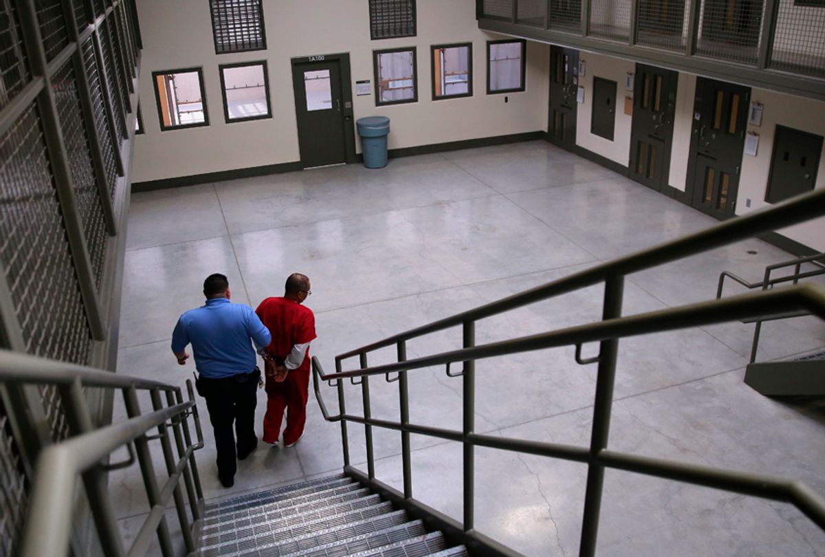 The Adelanto Detention Facility in Adelanto, California, November 15, 2013. (Getty/John Moore)