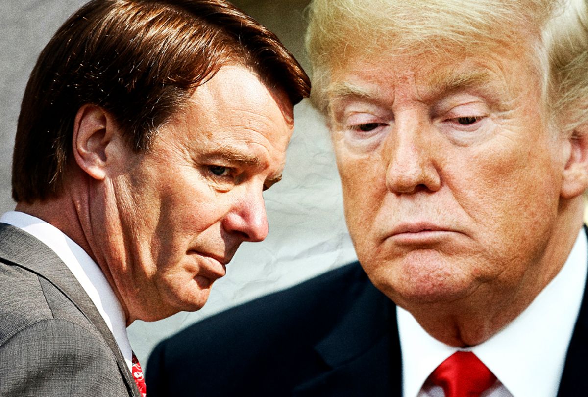 John Edwards; Donald Trump (AP/Getty/Salon)