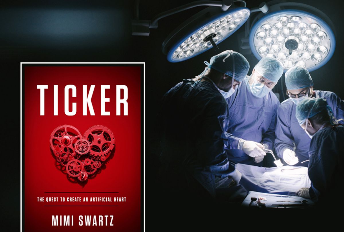 "Ticker: The Quest to Create an Artificial Heart" by Mimi Swartz (Penguin Random House/Getty)
