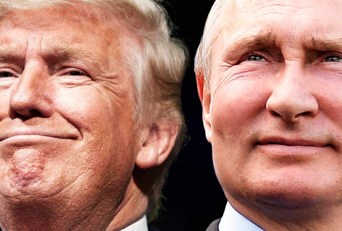 Donald Trump; Vladimir Putin (Getty/Photo montage by Salon)