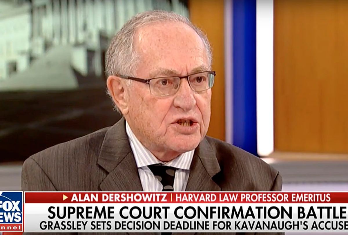Alan Dershowitz on "America's Newsroom" (Fox News)