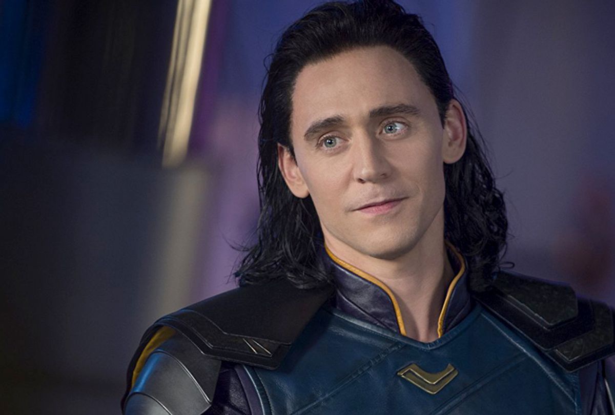 Tom Hiddleston as Loki in "Thor: Ragnarok" (Marvel/Disney)