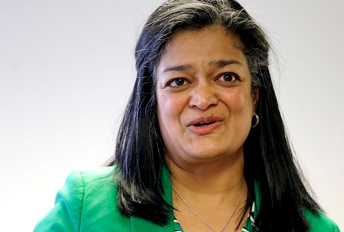 Rep. Pramila Jayapal (AP/Elaine Thompson)
