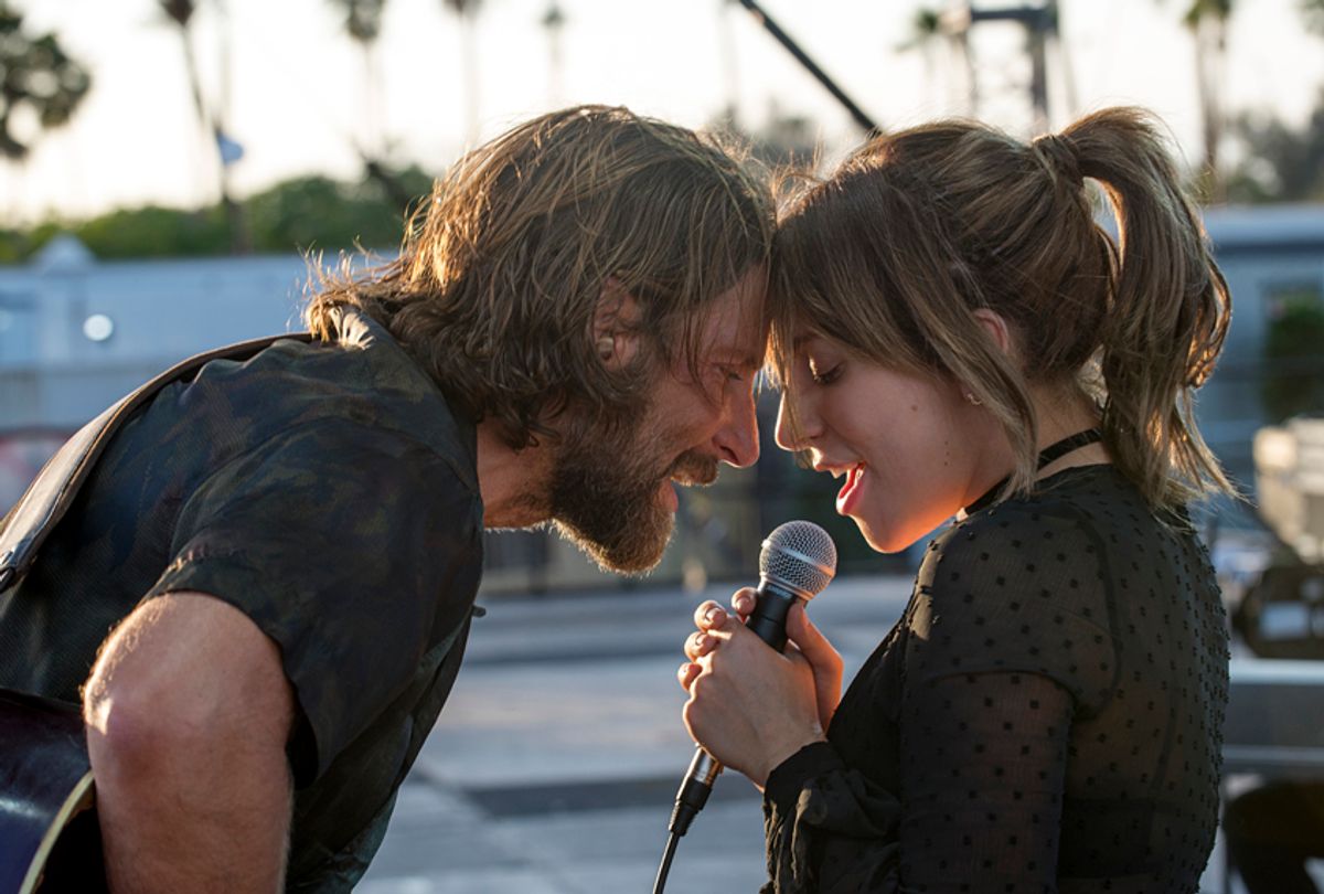 Bradley Cooper as Jack and Lady Gaga as Ally in "A Star Is Born" (Warner Bros. Pictures)