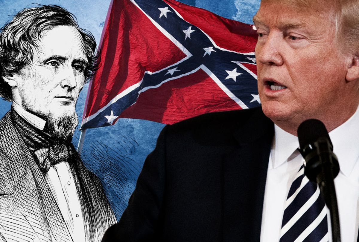 Jefferson Davis; Donald Trump (AP/Getty/Salon)
