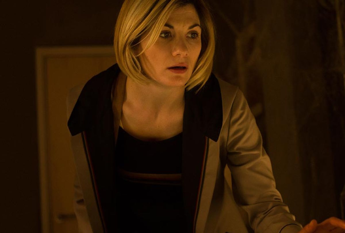 Jodie Whittaker as the Thirteenth Doctor in "Doctor Who" (Adrian Rogers)