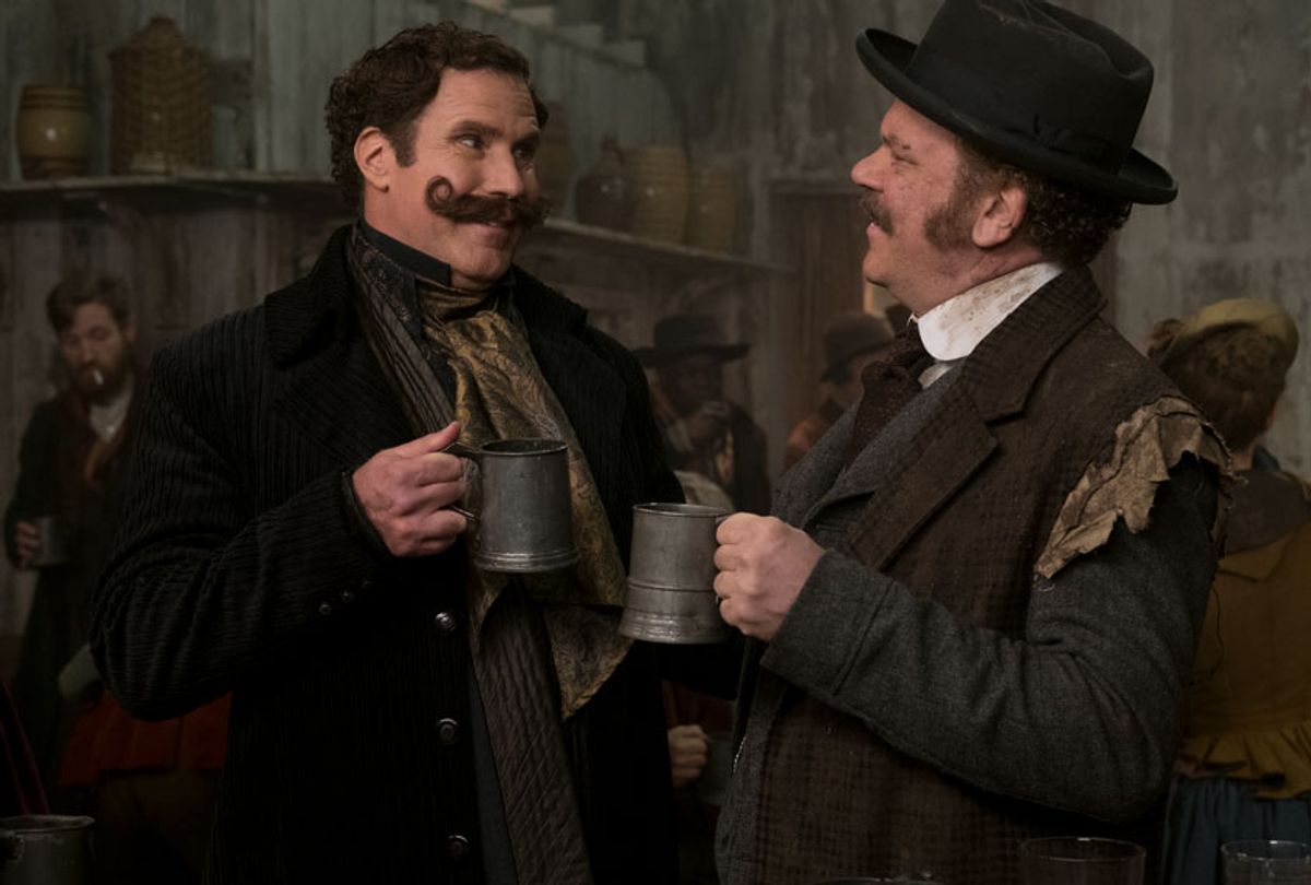 Will Ferrell and John C. Reilly in "Holmes & Watson" (Giles Keyte)