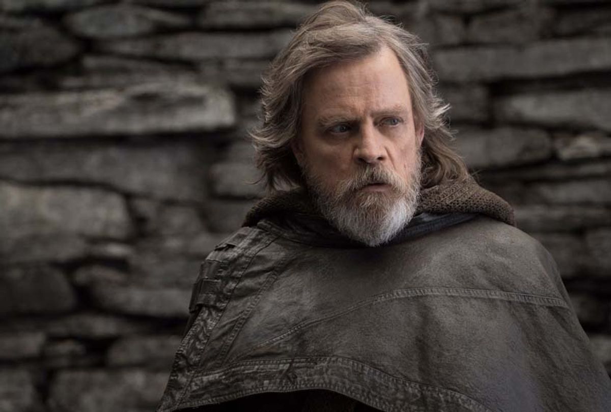 Mark Hamill as Luke Skywalker in "Star Wars: The Last Jedi" (Lucasfilm Ltd.)