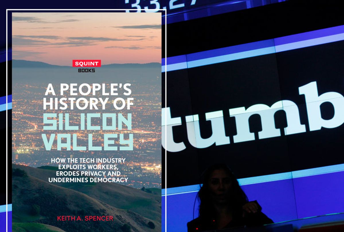 "A People's History of Silicon Valley" by Keith A. Spencer (Eyewear Publishing/AP/Mark Lennihan)