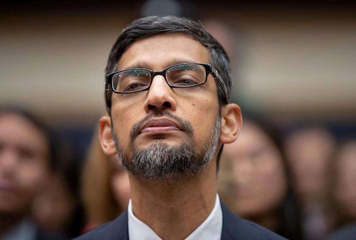 Google CEO Sundar Pichai appears before the House Judiciary Committee to be questioned about the internet giant's privacy security and data collection, on Capitol Hill in Washington, Tuesday, Dec. 11, 2018 (AP/J. Scott Applewhite)