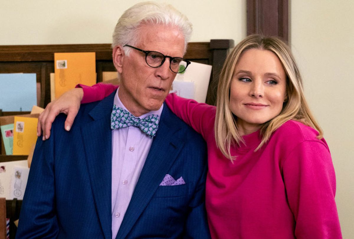 Ted Danson and Kristen Bell in "The Good Place" (Colleen Hayes/NBC)