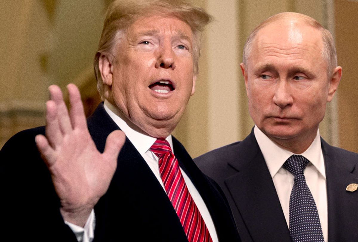 Donald Trump; Vladimir Putin (AP/Getty/Salon)