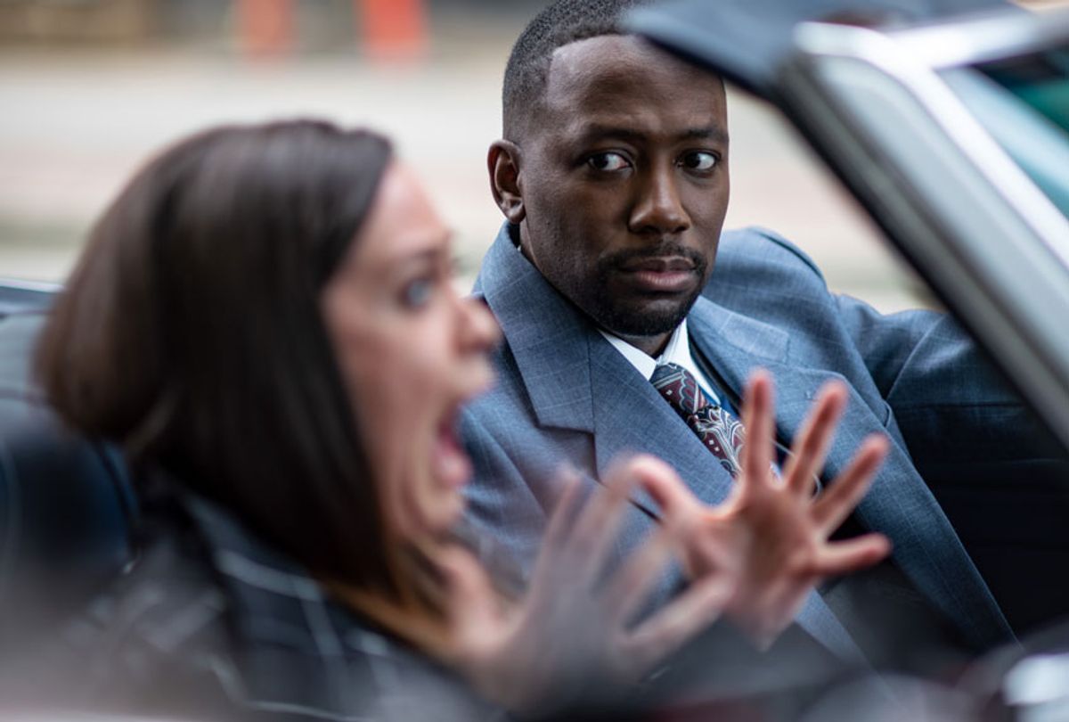 Juliana Wimbles and Lamorne Morris in "Valley of the Boom" (National Geographic/Ed Araquel)