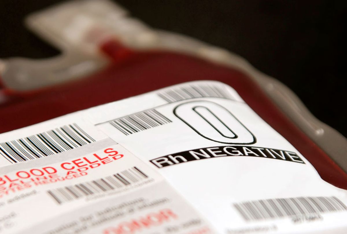 Blood bag (Getty/pictorico)