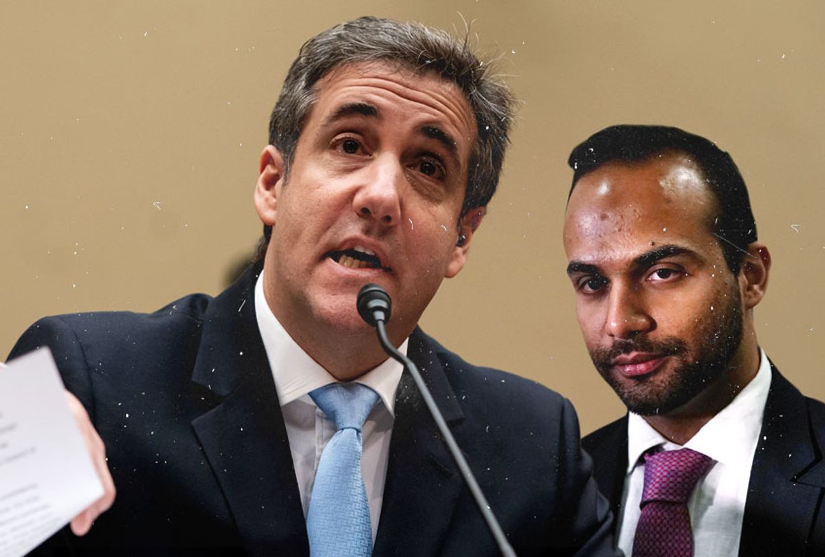 Michael Cohen; George Papadopoulos (AP/Getty/Salon)