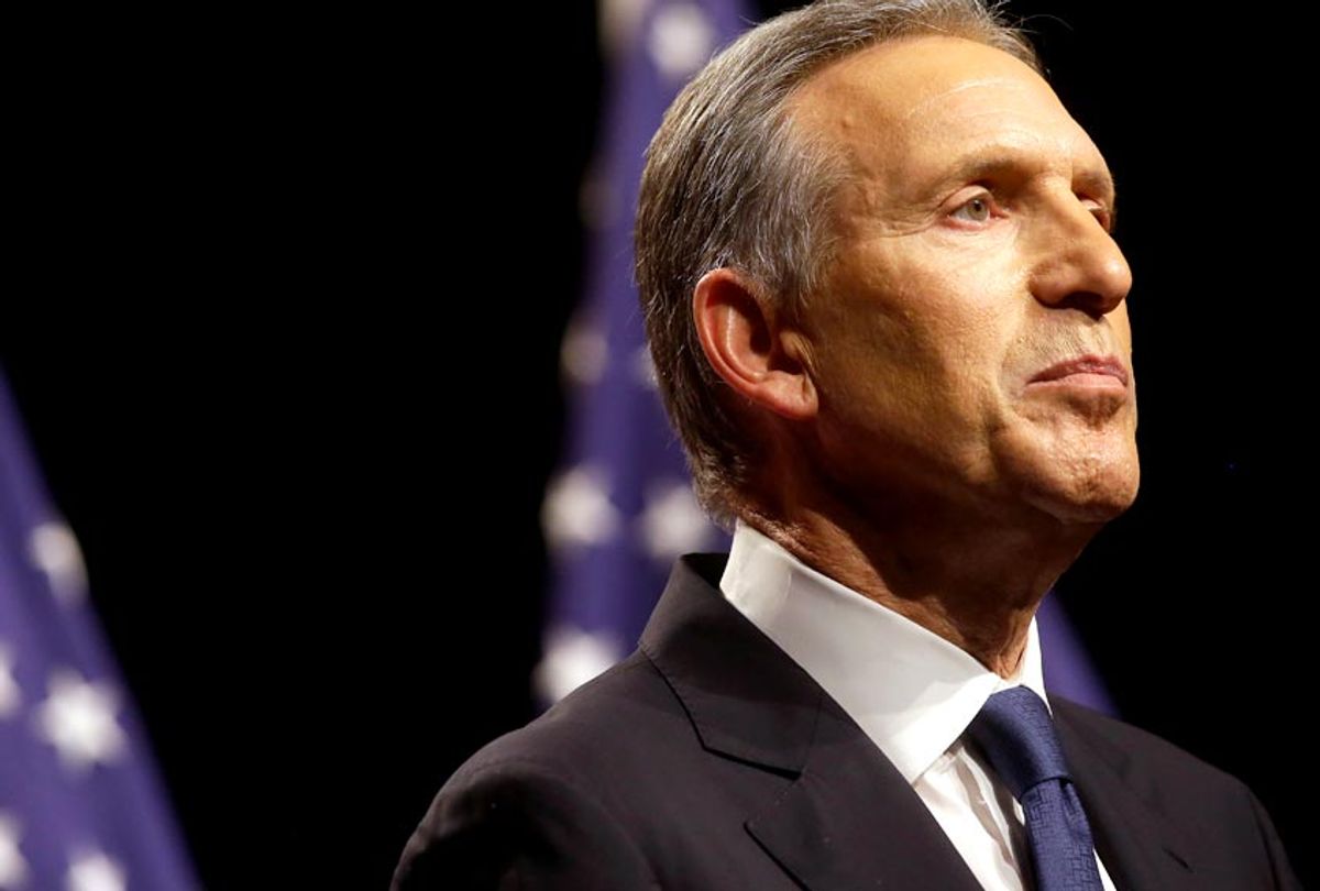 Howard Schultz (Getty/Joshua Lott)