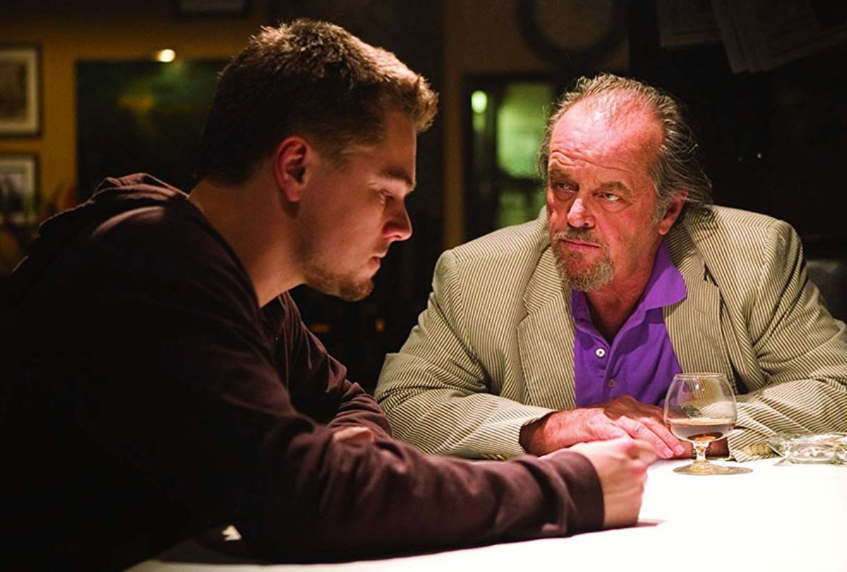 Leonardo DiCaprio and Jack Nicholson in "The Departed" (Warner Bros.)