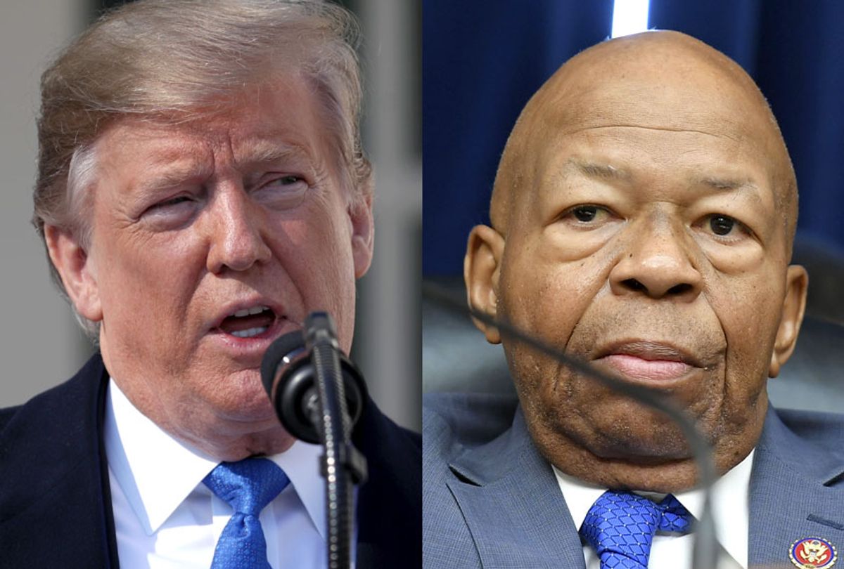 Donald Trump;  Elijah Cummings (Getty/Chip Somodevilla/Mandel Ngan)