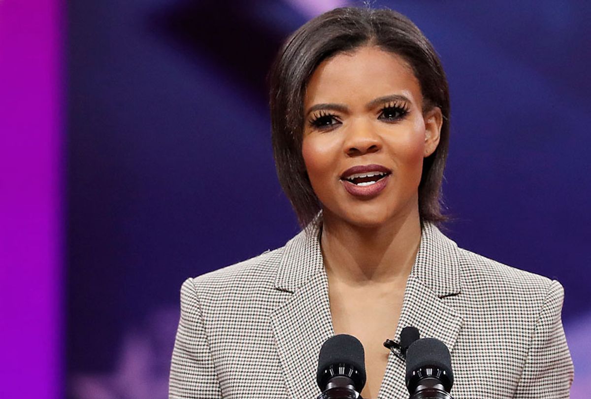 Commentator Candace Owens speaks during CPAC 2019 on March 1, 2019 in National Harbor, Maryland. (Getty/Mark Wilson)