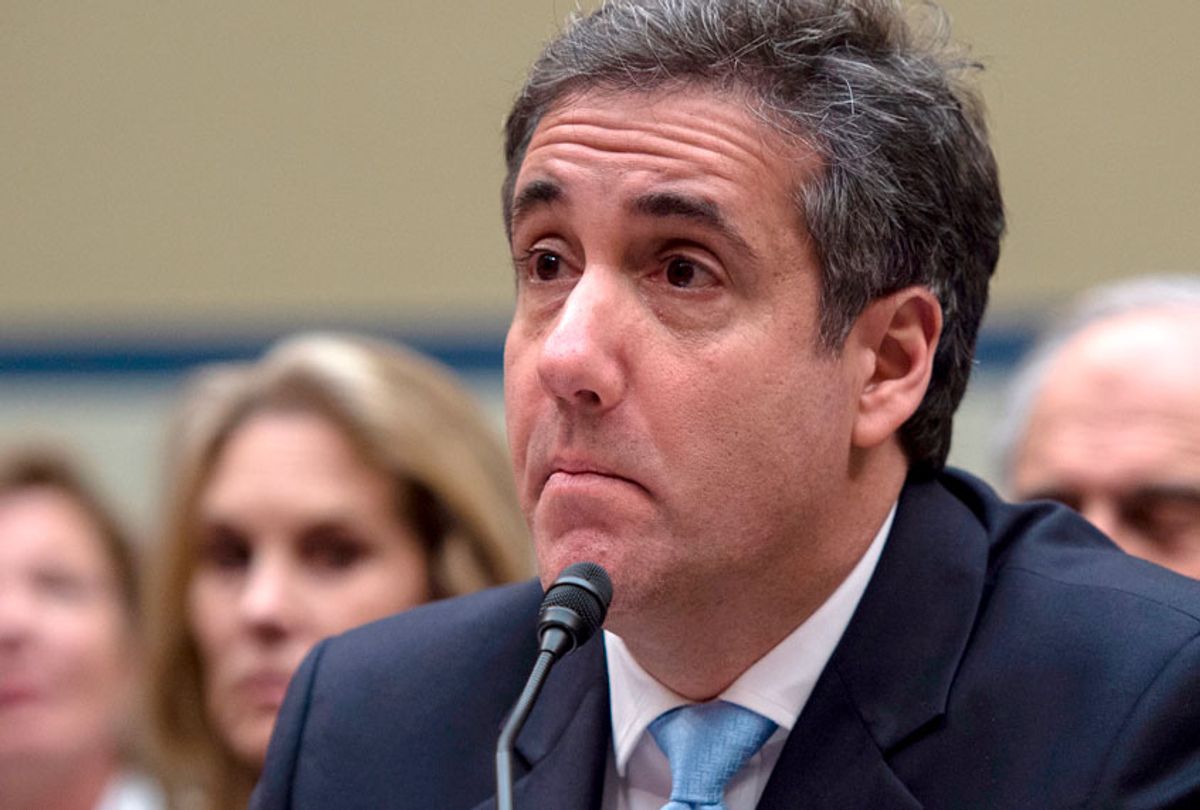 Michael Cohen, US President Donald Trump's former personal attorney, testifies before the House Oversight and Reform Committee in the Rayburn House Office Building on Capitol Hill in Washington, DC on February 27, 2019. (Getty/Andrew Caballero-Reynolds)